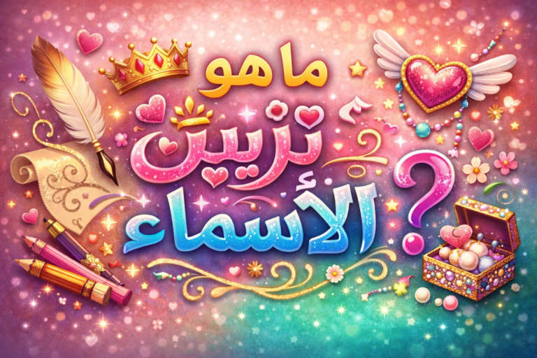 ما هو تزيين الأسماء؟