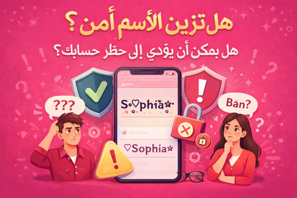 هل تزيين الاسم آمن